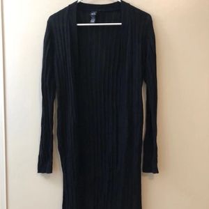 Black Long Sleeve Cardigan